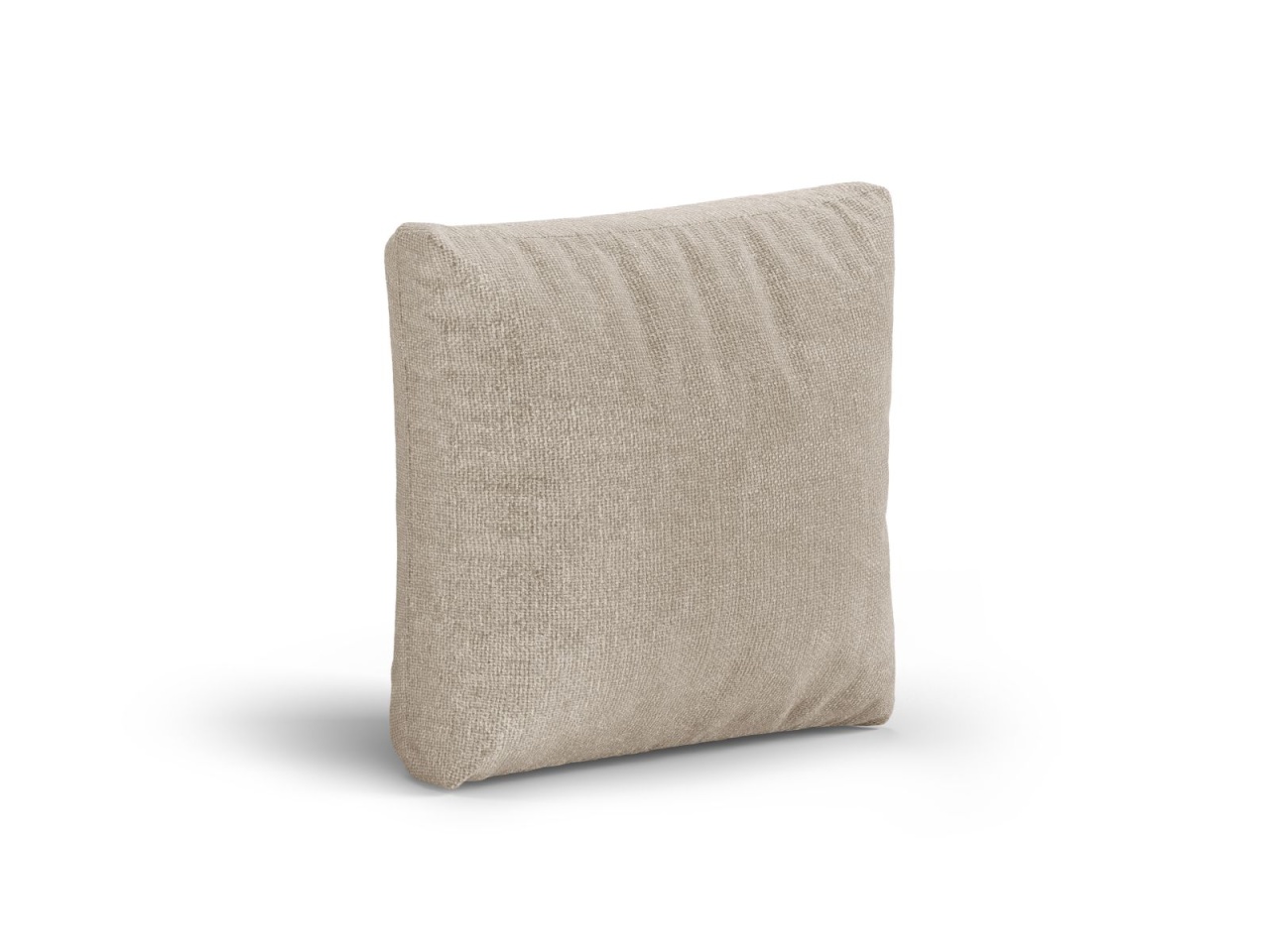 borduri trotuar Perna patrata bej inchis din textil 55x55 cm Heritage Chenille Micadoni