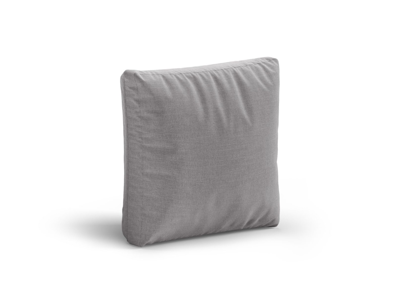 borduri trotuar Perna patrata gri deschis din textil 55x55 cm Heritage Lin Micadoni