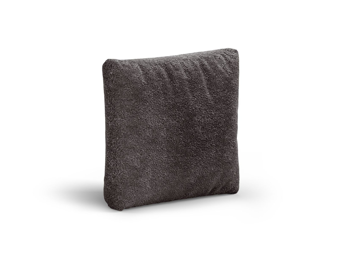 borduri trotuar Perna patrata gri grafit din textil 55x55 cm Heritage Boucle Rolf Micadoni