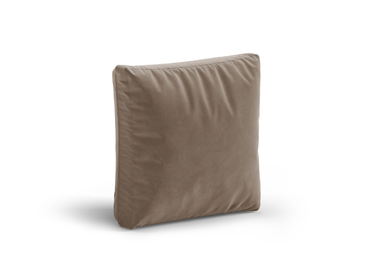 borduri trotuar Perna patrata maro cappuccino din catifea 55x55 cm Heritage Bluvel Micadoni