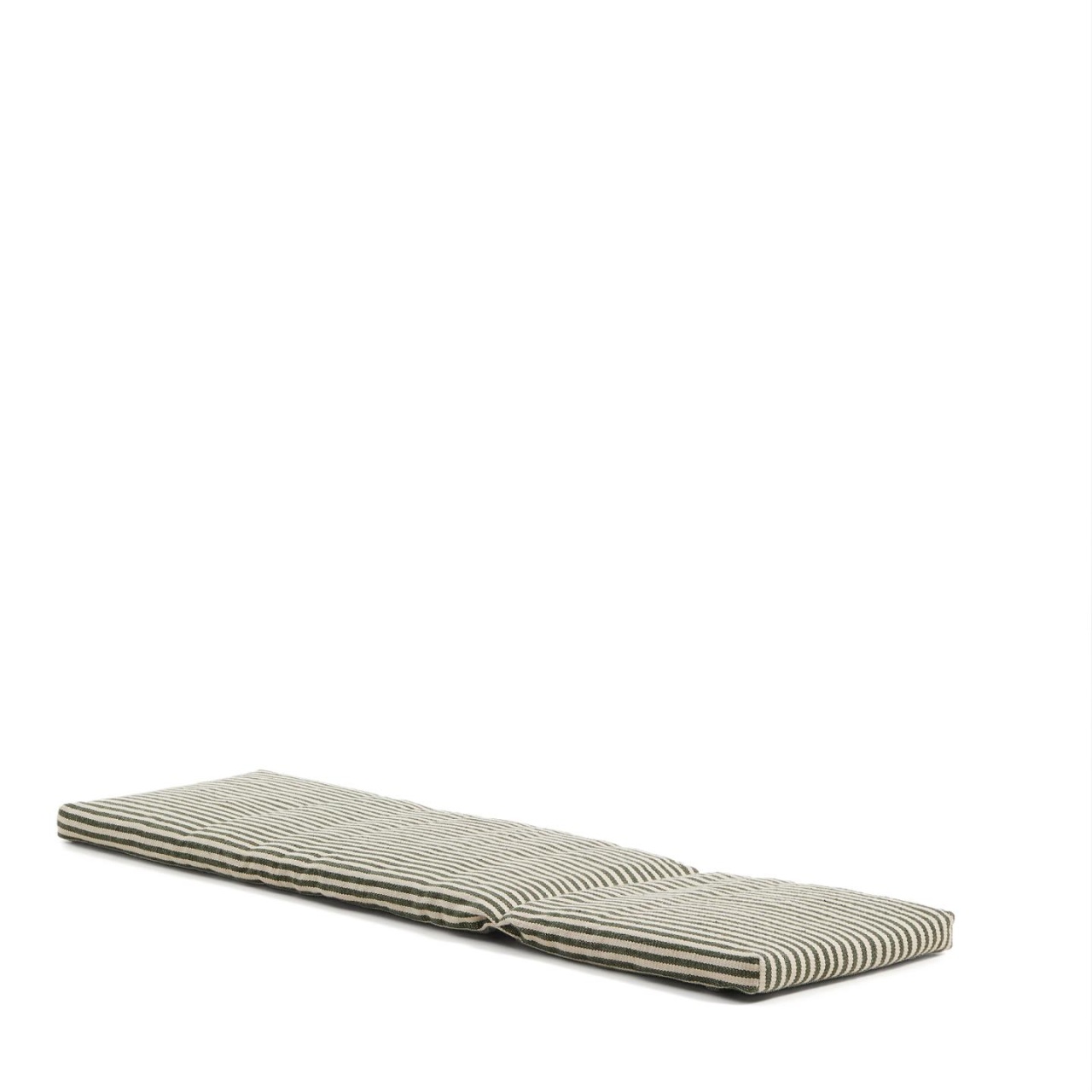 sezlong Perna sezut sezlong exterior verde din fibre sintetice 50x175 cm Dirome Kave Home