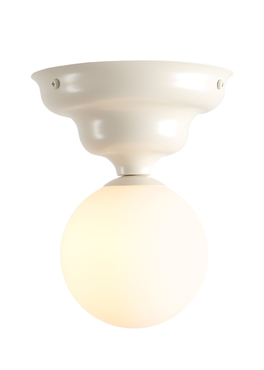 Lighting Fixtures Plafoniera crem din metal Fala Small Aldex