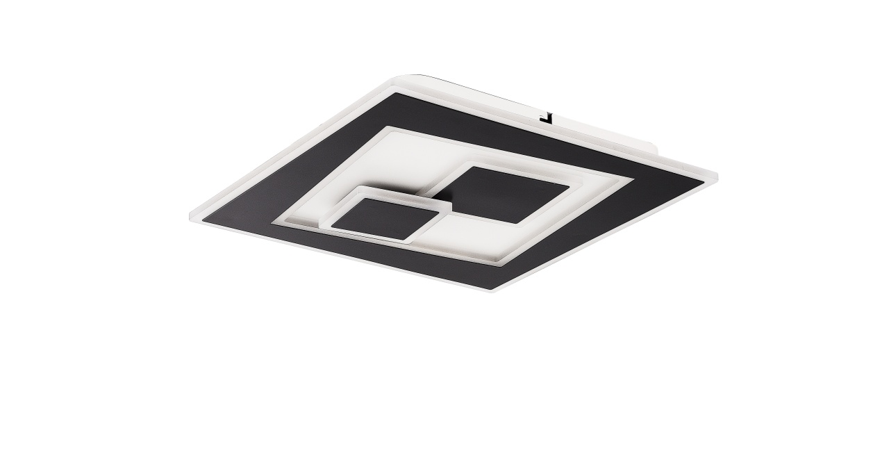 Lighting Fixtures Plafoniera neagra din metal Dunk Zuma Line