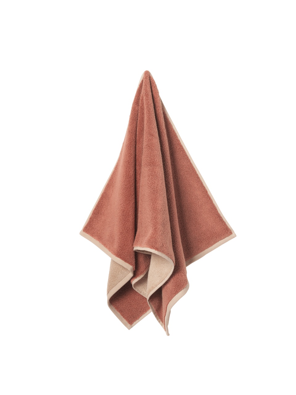 Towels Prosop crem/maro mocha din bumbac 70x140 cm Ekko Ferm Living
