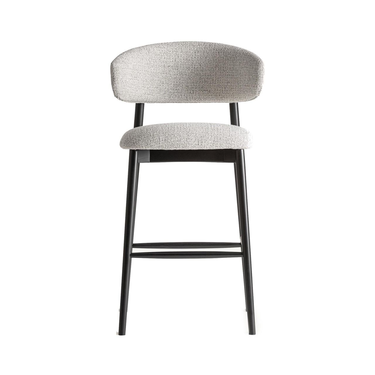 scaun bar albastru Scaun bar bej/negru din lemn Erlec Vical Home