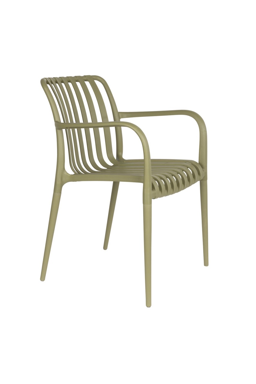Outdoor Furniture Scaun dining exterior verde din plastic Amae The Home Collection