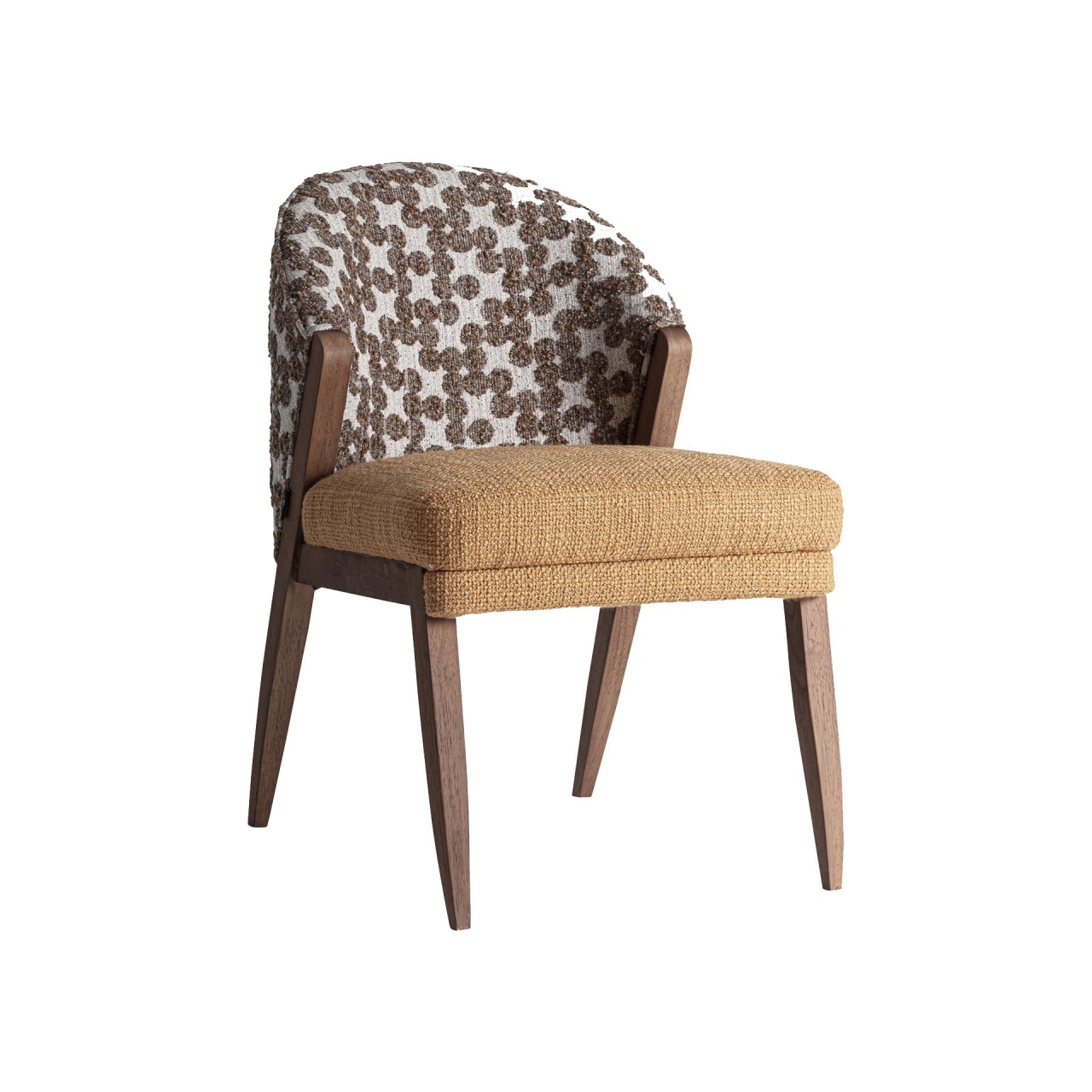 scaun maro Scaun dining maro din lemn Kalesha Vical Home