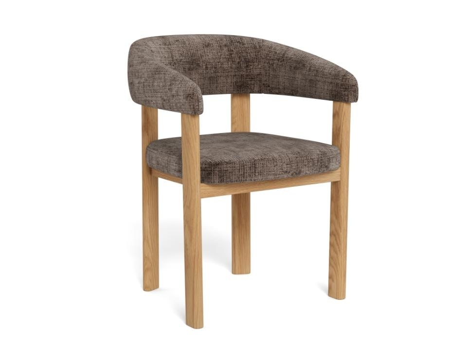 Chairs Scaun dining maro prafuit din textil Myles Actona Company