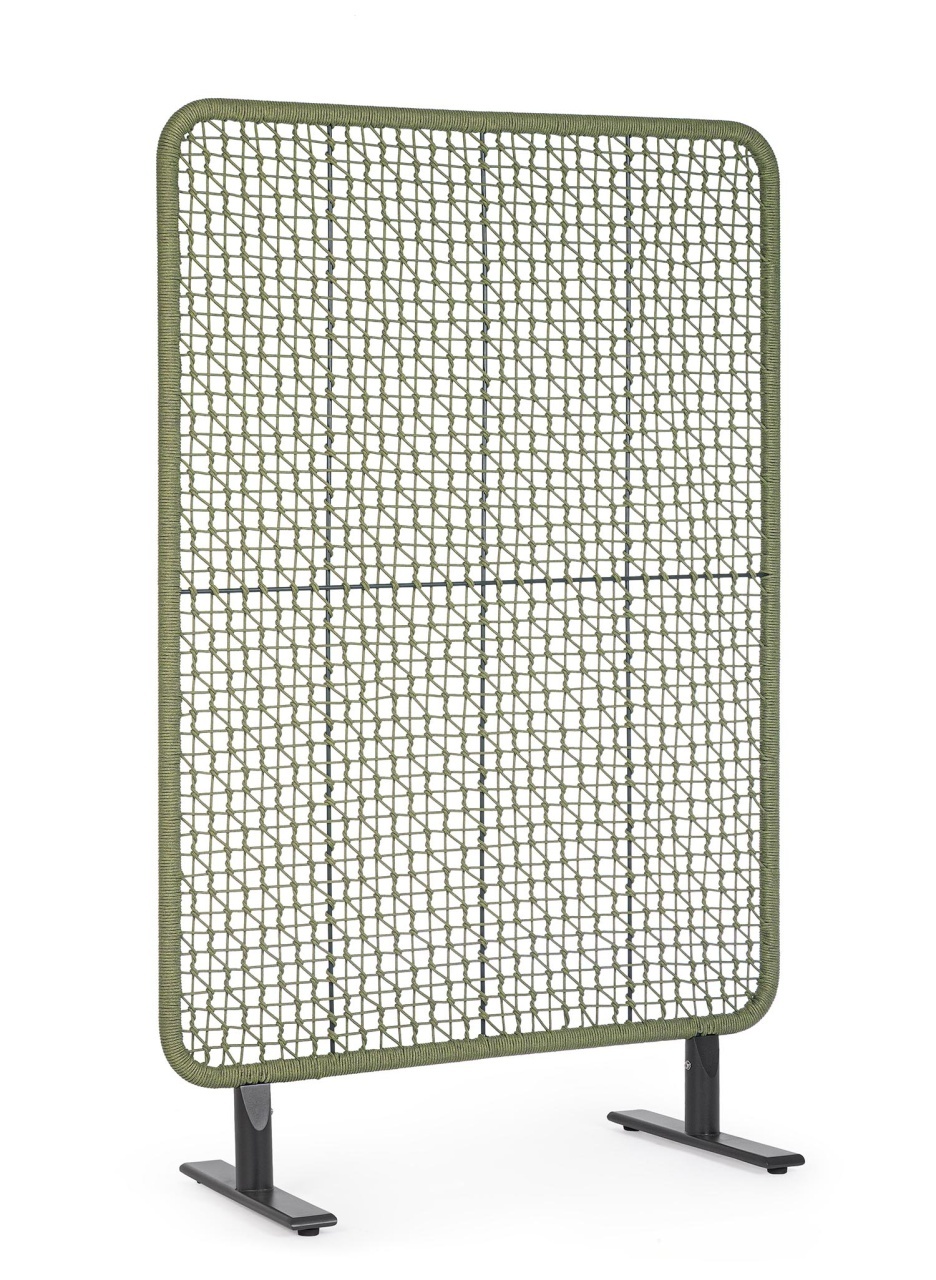 Room Dividers Separator camera verde din metal 120x180 cm Babilo Bizzotto