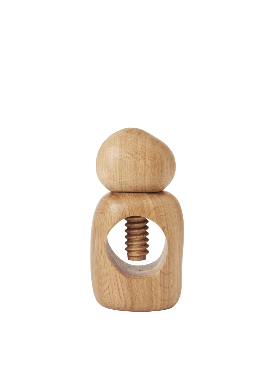 Spargator de nuci maro deschis din lemn Cairn Ferm Living