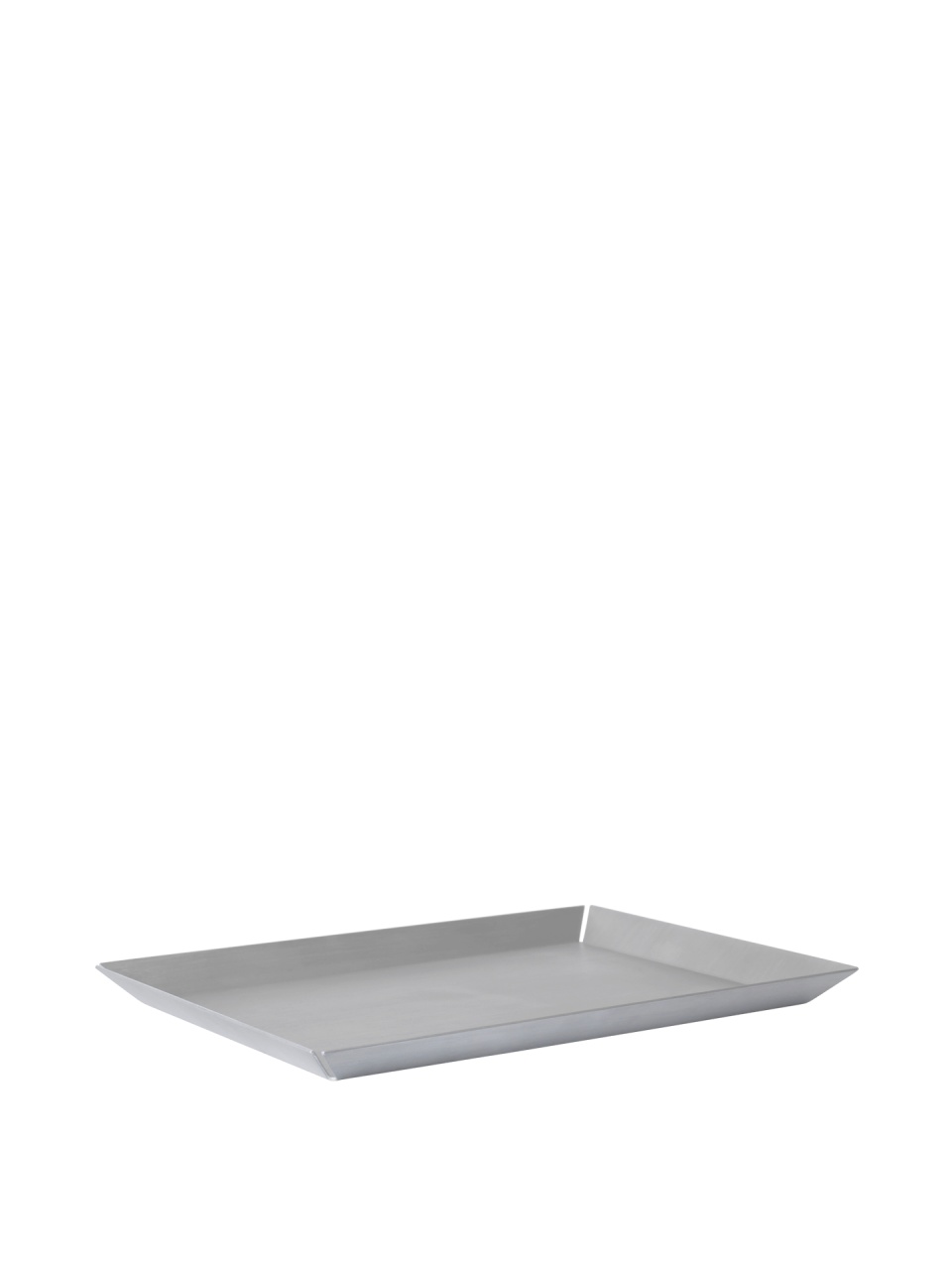 Desk Organizers Tava dreptunghiulara argintie din metal 25x34 cm Press Ferm Living