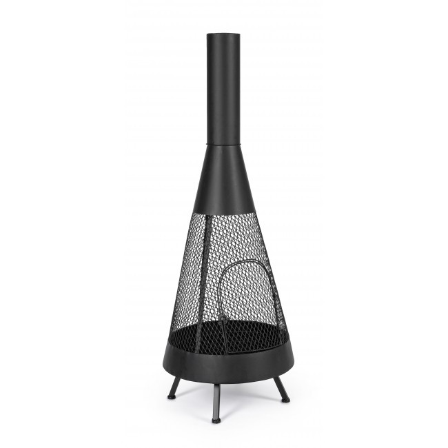 Bizzotto Vatra foc neagra din metal 138 cm Efesto Bizzotto