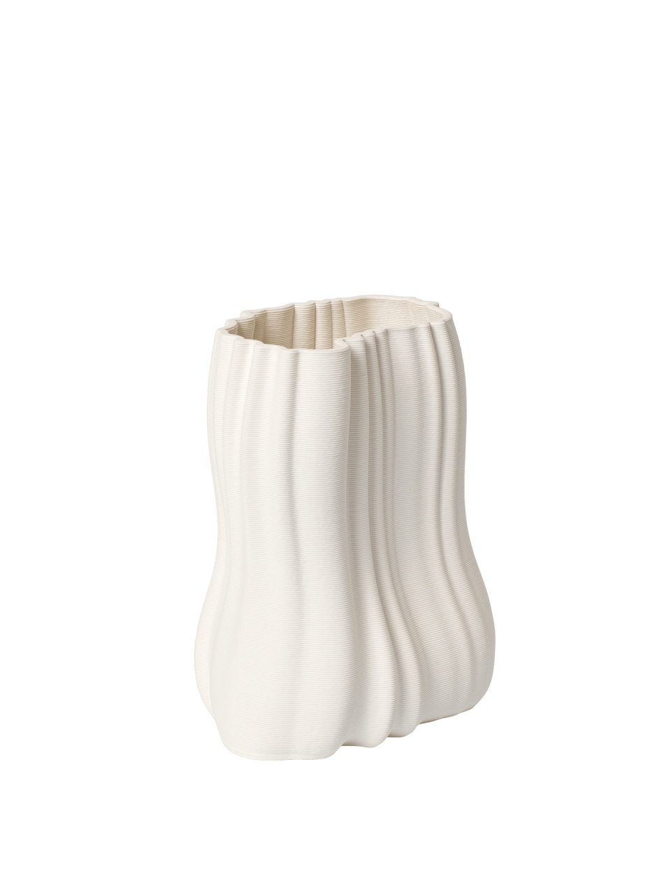 Vases Vaza alb antic din ceramica 20 cm Moire Ferm Living