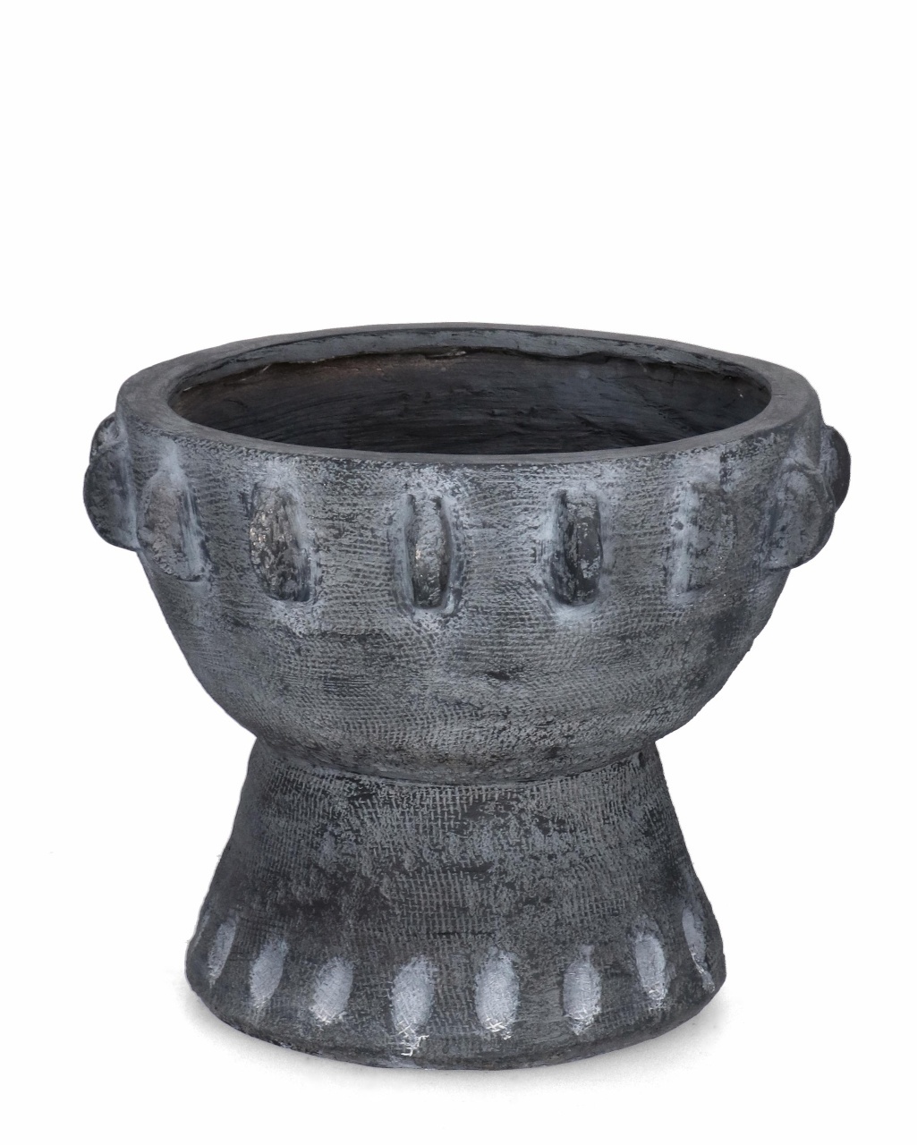 Vases Vaza gri din piatra 32 cm Bucchero Bizzotto