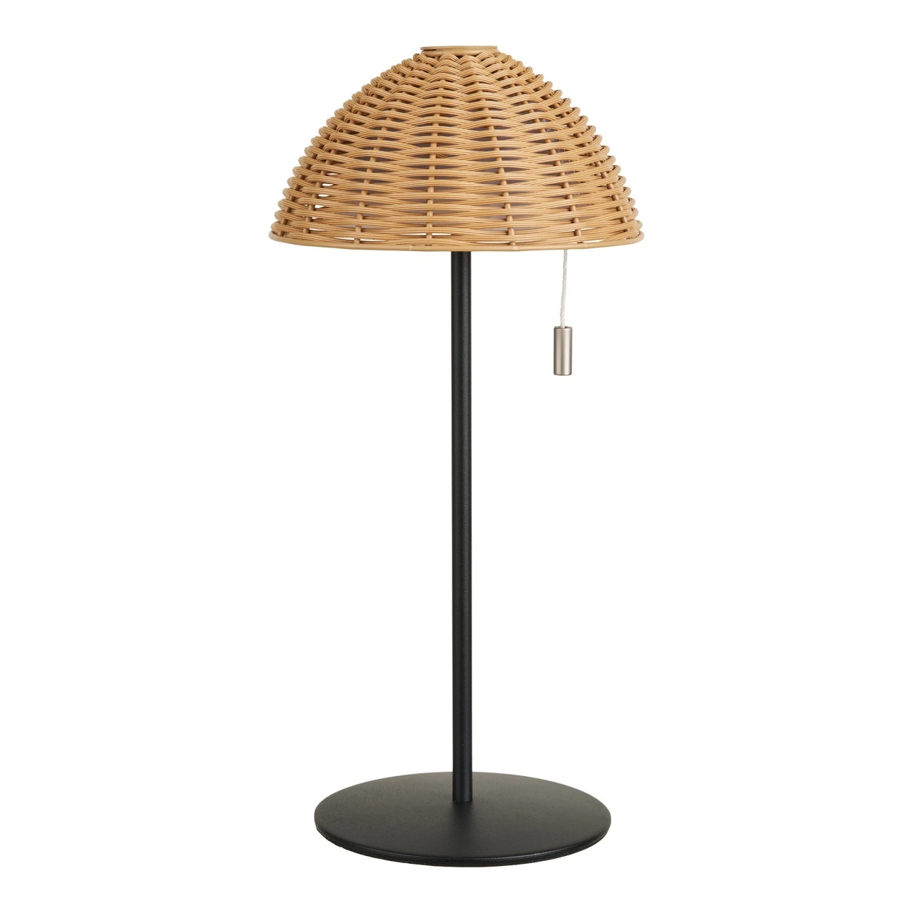 Lamps Veioza maro/neagra din metal 32 cm Wigan House Nordic
