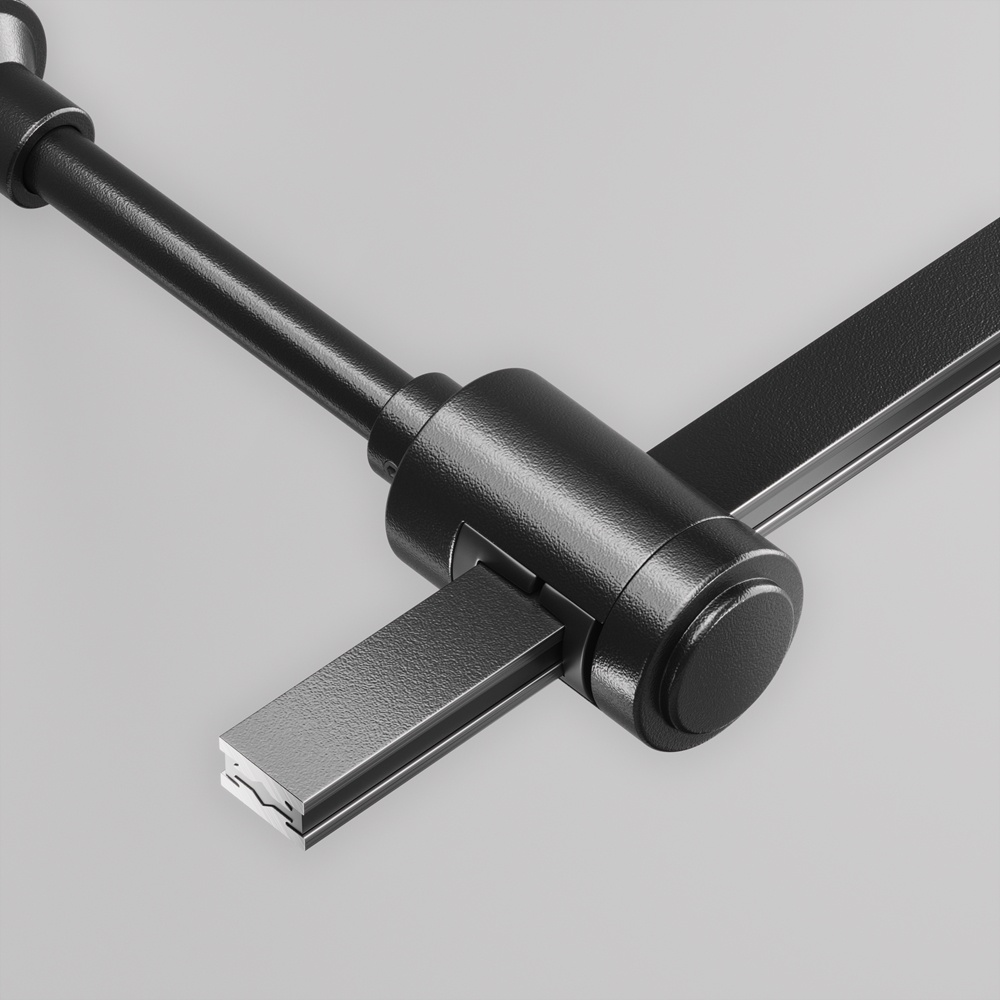 Maytoni Accesoriu pentru sina negru din metal Flarity System Maytoni