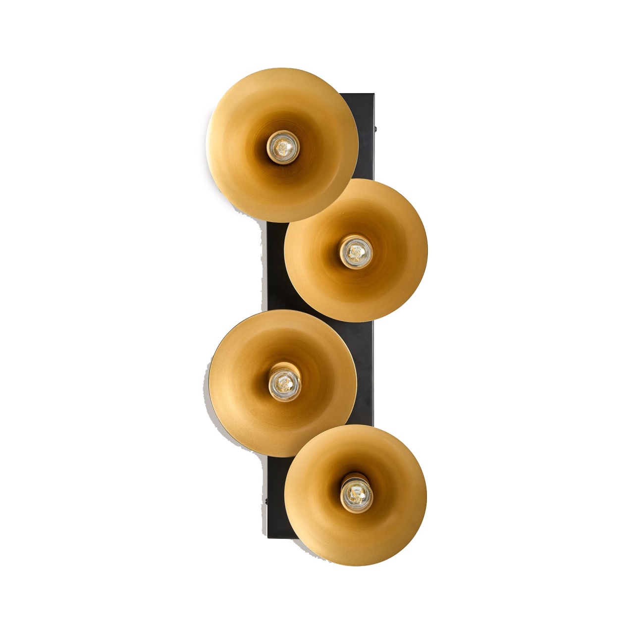 teava neagra 3/4 brico depot Aplica aurie/neagra din metal cu 4 becuri Lymouse Vical Home