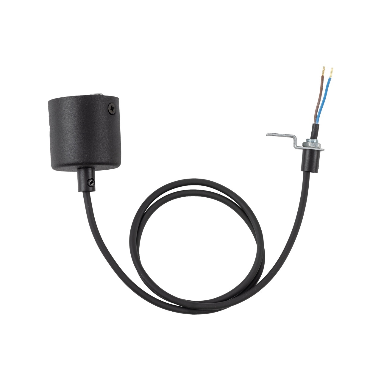 Cablu suspendat negru din metal Zestaw Zuma Line