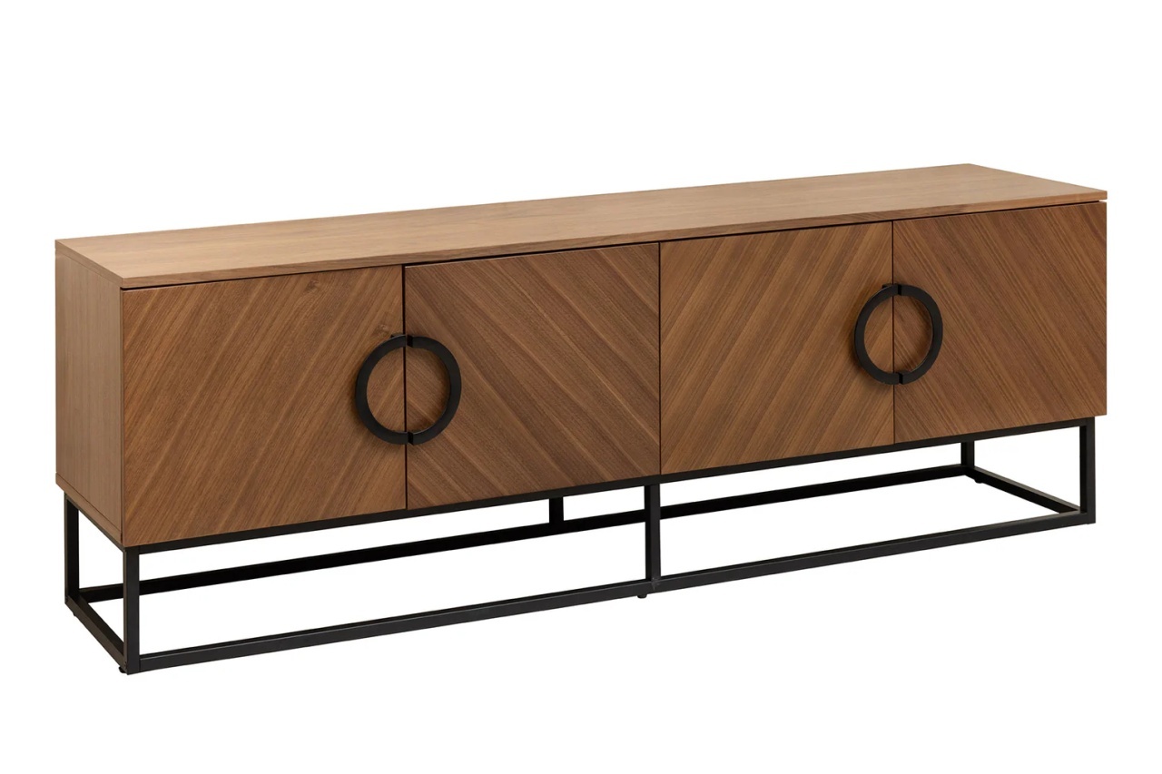 nuc Comod tv maro din metal 180 cm Grandezza The Home Collection