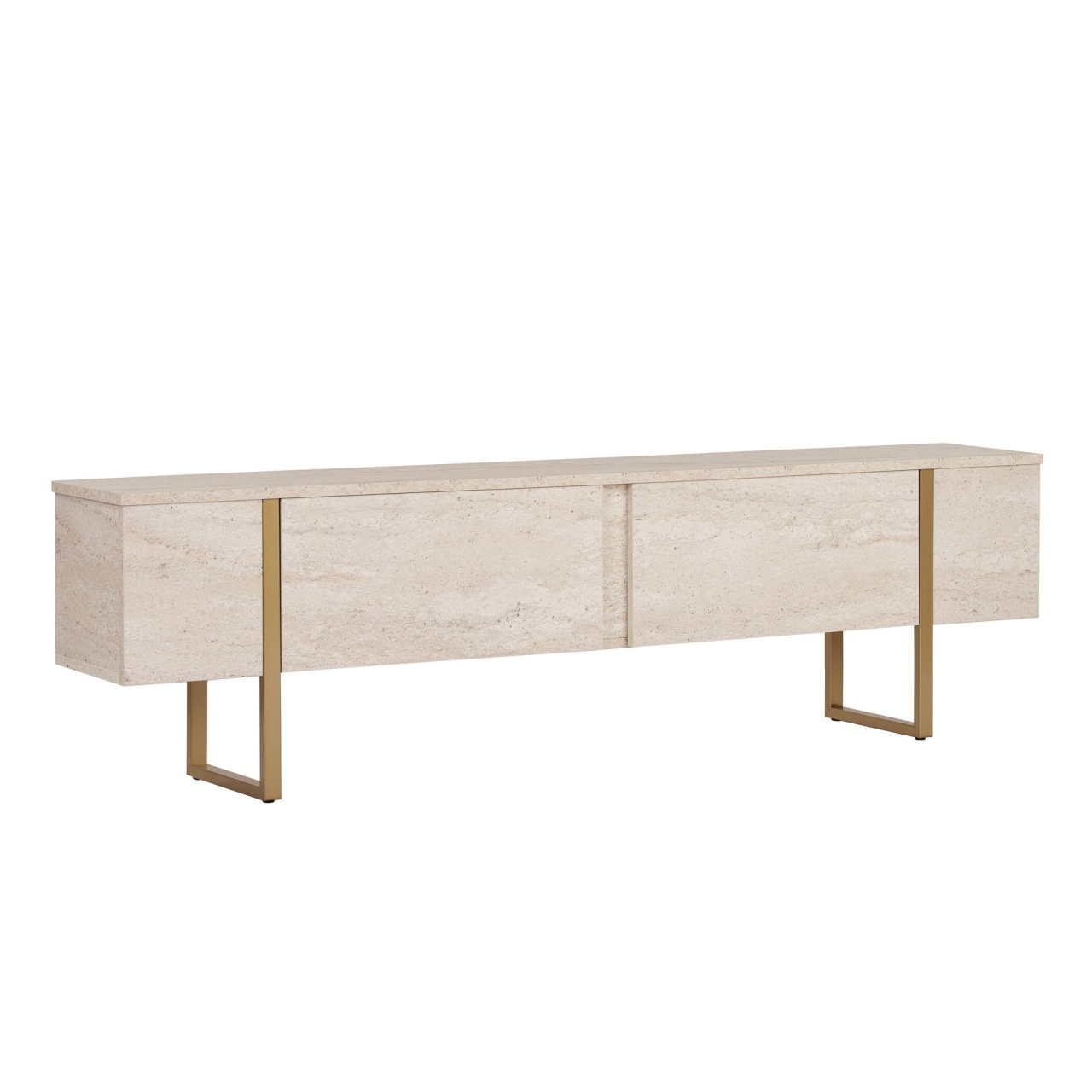 Entertainment Centers & TV Stands Comoda TV crem/aurie 180 cm Onera Nordure