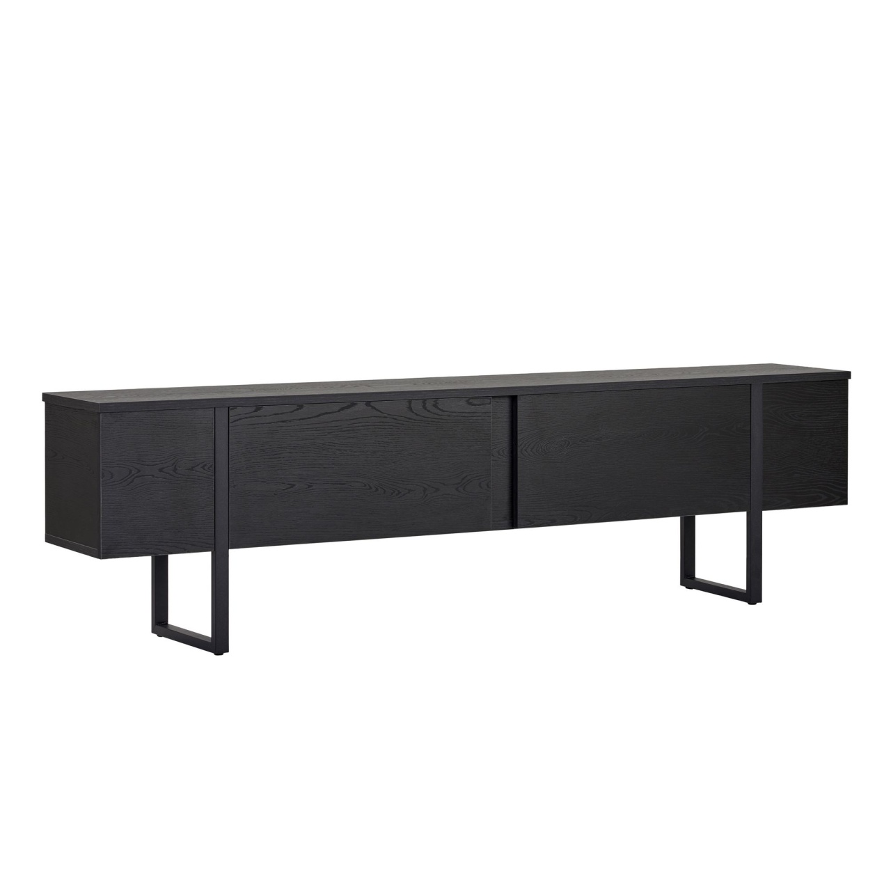 Entertainment Centers & TV Stands Comoda TV neagra 180 cm Onera Nordure