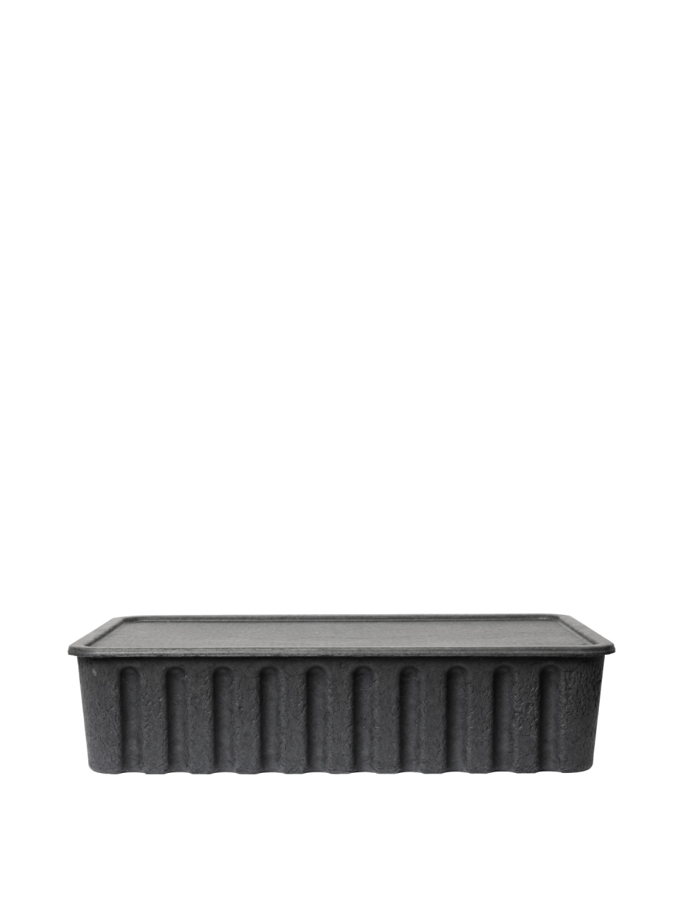 Household Storage Containers Cutie cu capac gri carbune din hartie Pulp XL Ferm Living