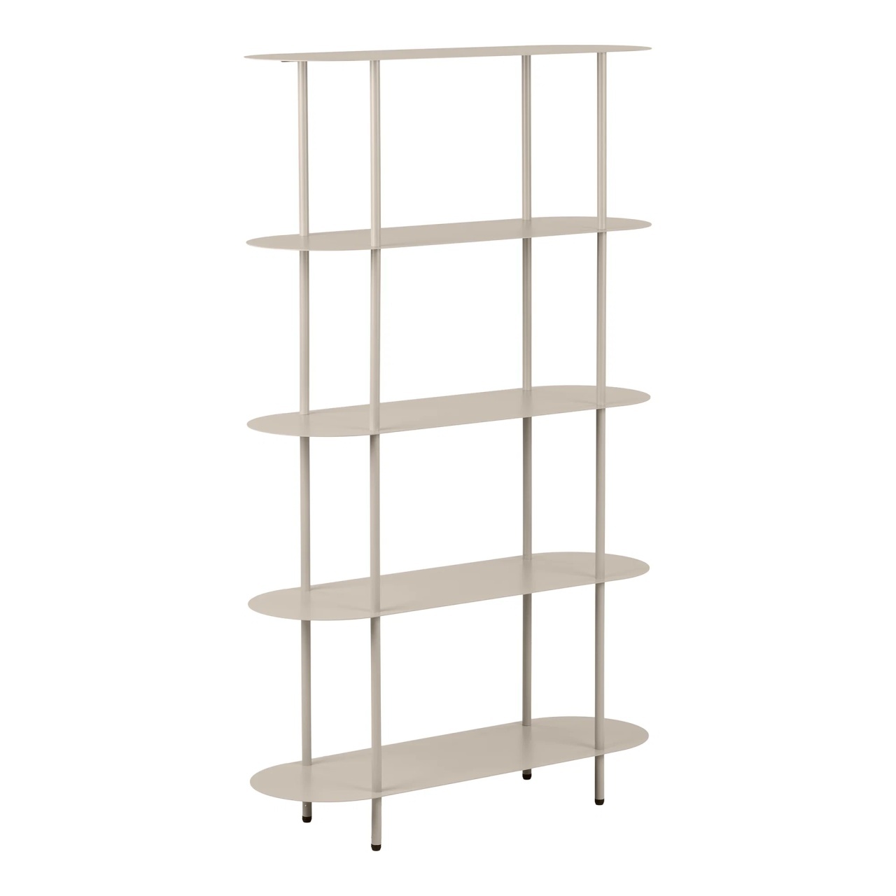 Shelving Etajera bej din metal 150 cm Rieti House Nordic