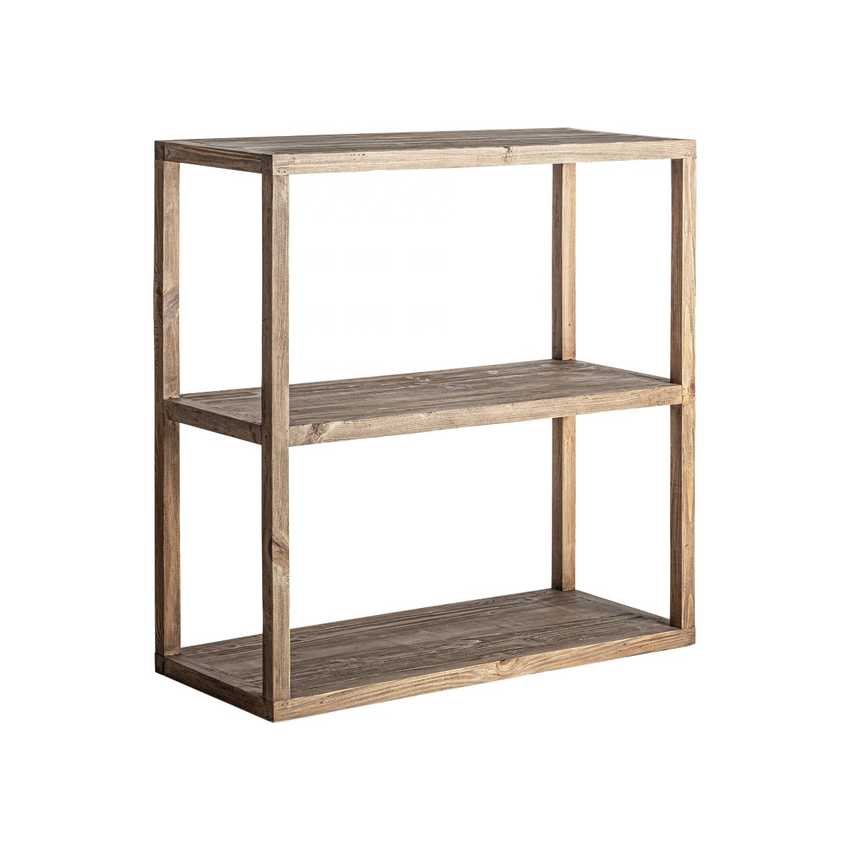 rustic shelves Etajera maro din lemn 110 cm Stendal Vical Home
