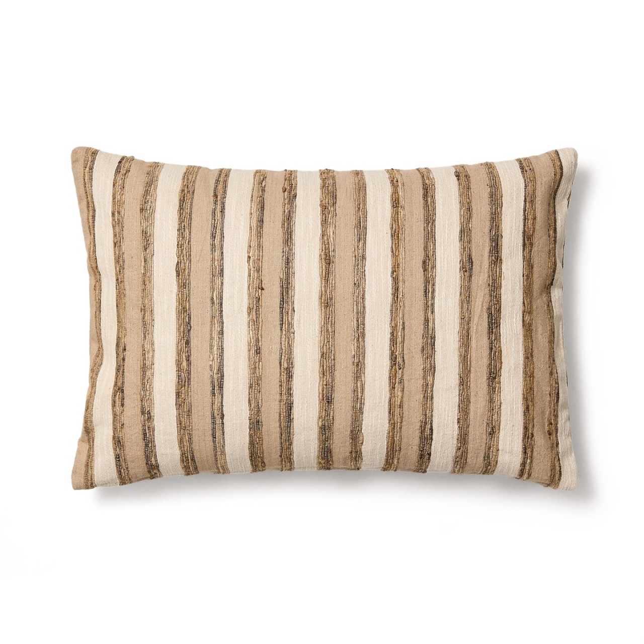 kave taburetes Fata de perna ecru din fibre naturale 40x60 cm Dorevi Kave Home