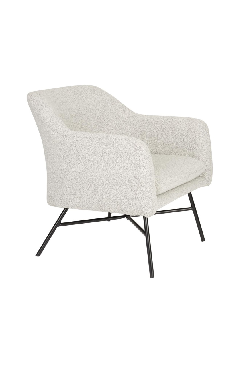 Quiet Object Fotoliu bej din textil Joaz Quiet Object