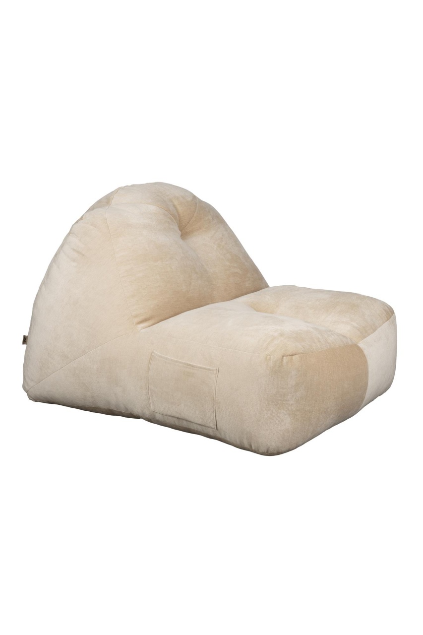 Chairs Fotoliu bej din textil Tombag Dutchbone