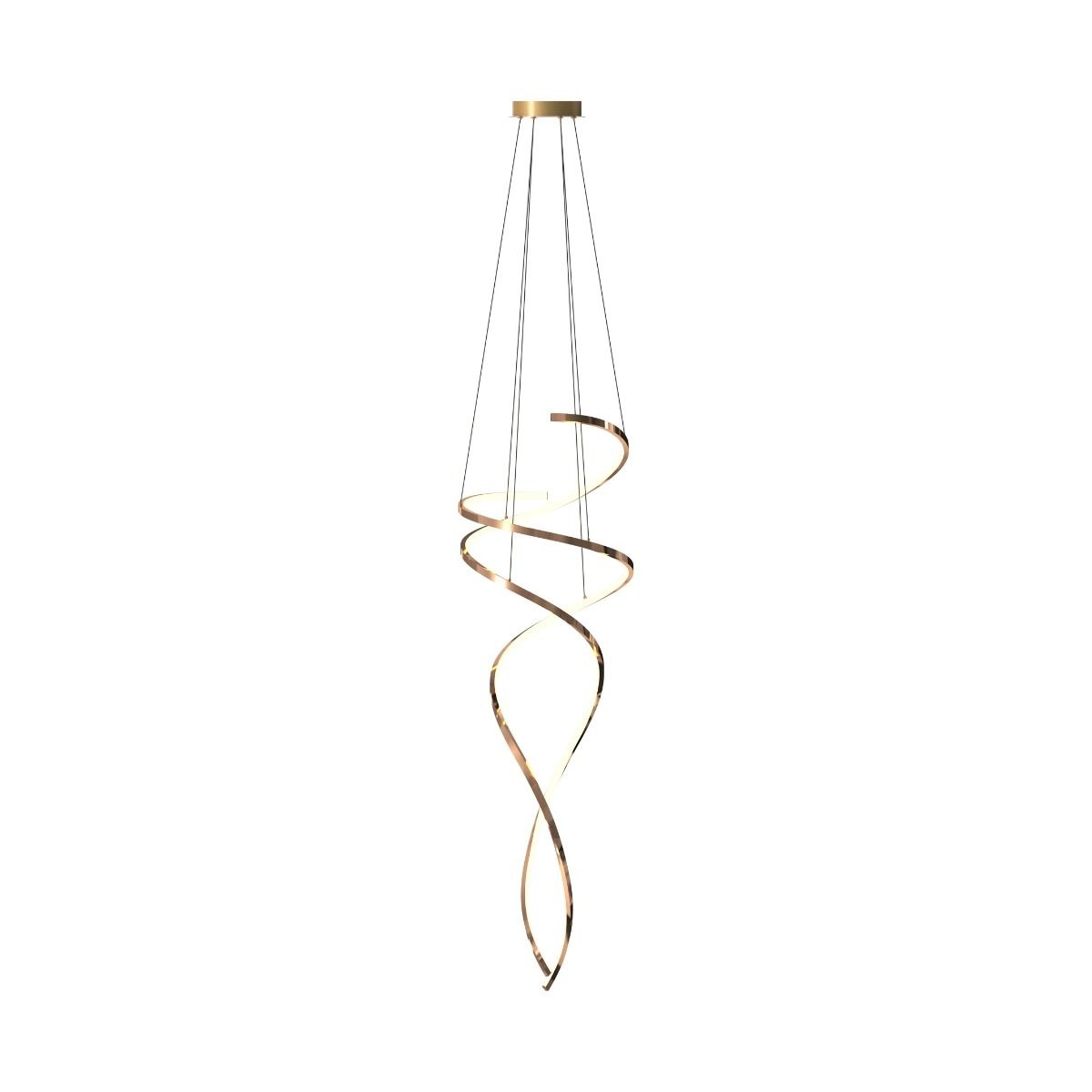 Lighting Fixtures Lustra aurie din metal Coco Zuma Line