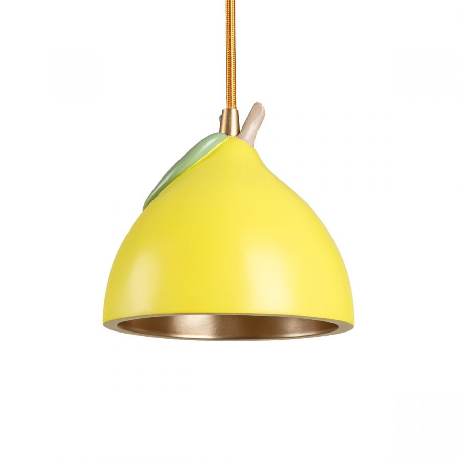 calmante naturale Lustra multicolora din fibre naturale Vitamin Lemon Seletti