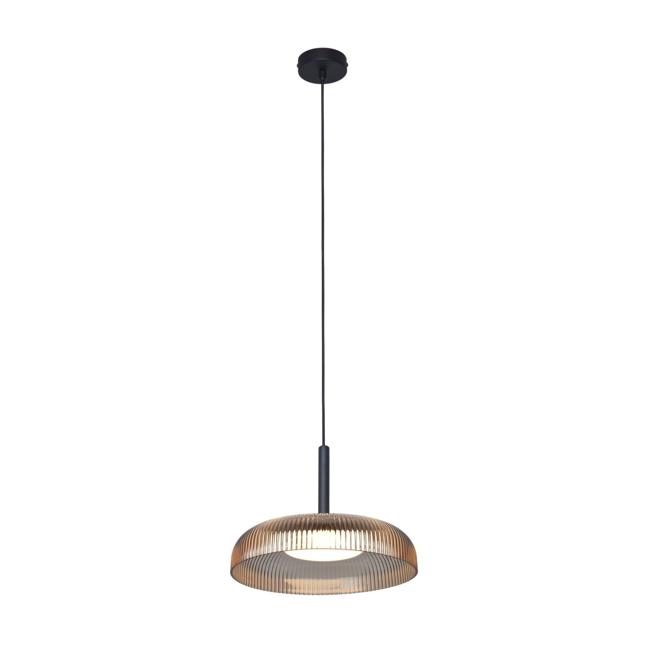 Lighting Fixtures Lustra neagra din metal Solvia Zuma Line