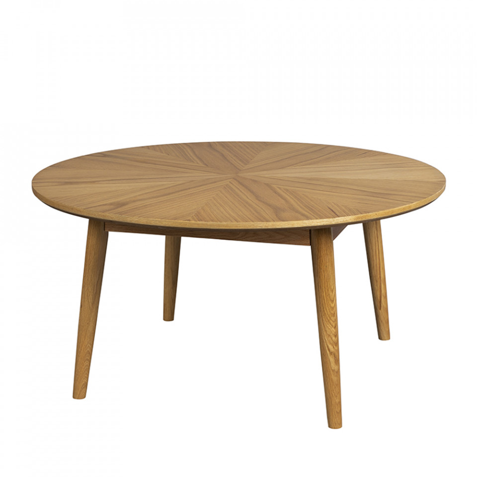 Quiet Object Masa de cafea maro din lemn 80 cm Fabio Quiet Object