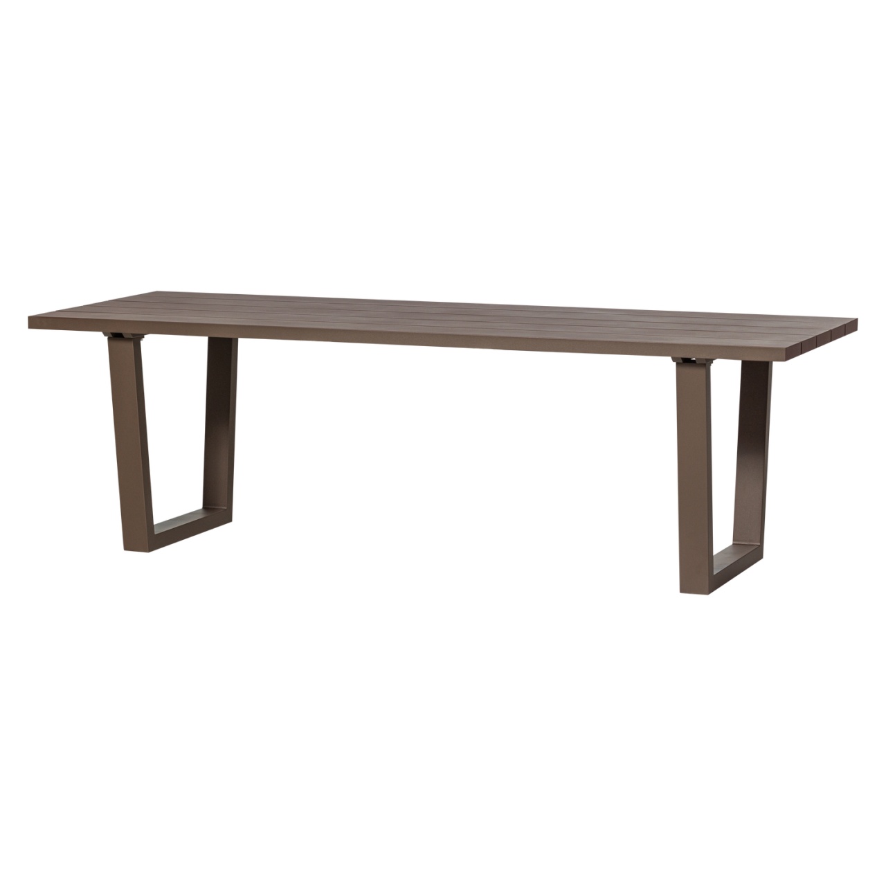 Outdoor Furniture Masa dining exterior maro din lemn 87x240 cm Bear Woood