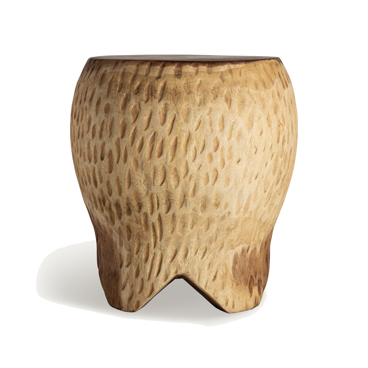 Accent Tables Masa laterala maro din lemn 40 cm Gairo Vical Home