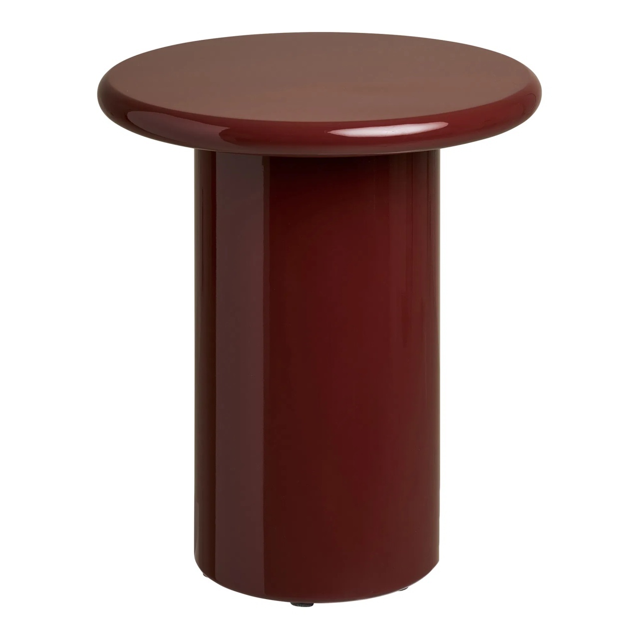 Accent Tables Masa laterala rosu bordo 45 cm Otago House Nordic