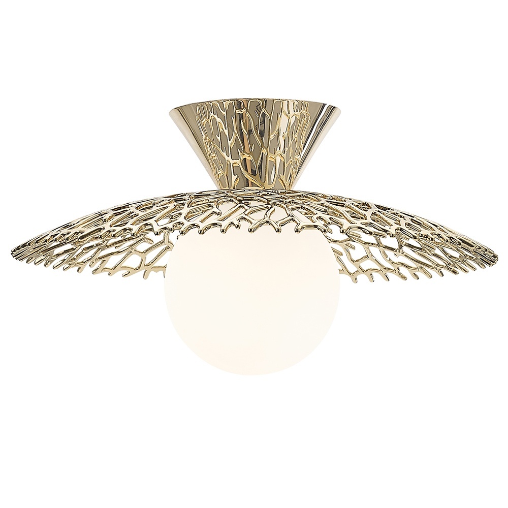 plafoniera baie Plafoniera aurie din metal Nicosia Zuma Line