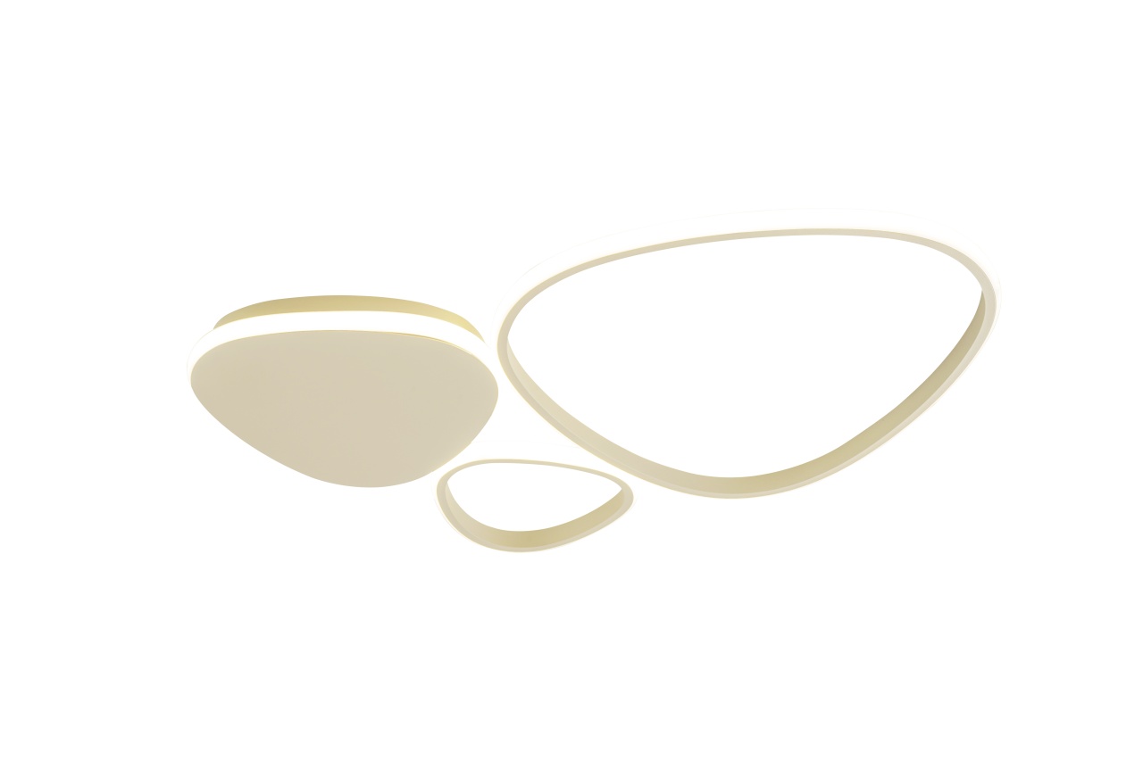 Lighting Fixtures Plafoniera bej din metal Huron Zuma Line