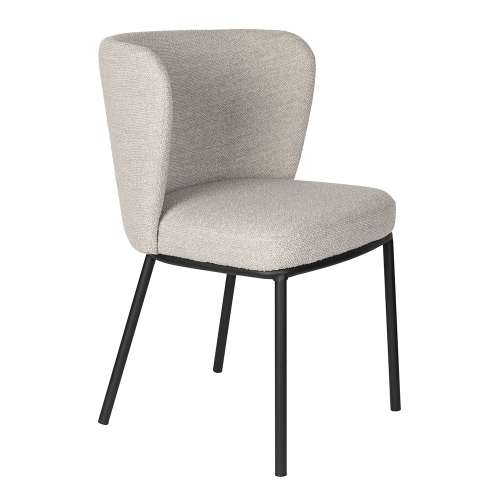 scaun casino Scaun dining bej din textil Guus Quiet Object