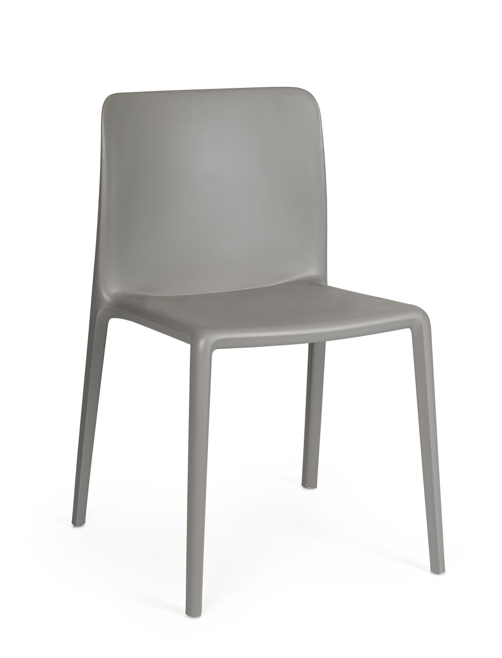 Outdoor Furniture Scaun dining exterior gri din plastic Chloris Bizzotto