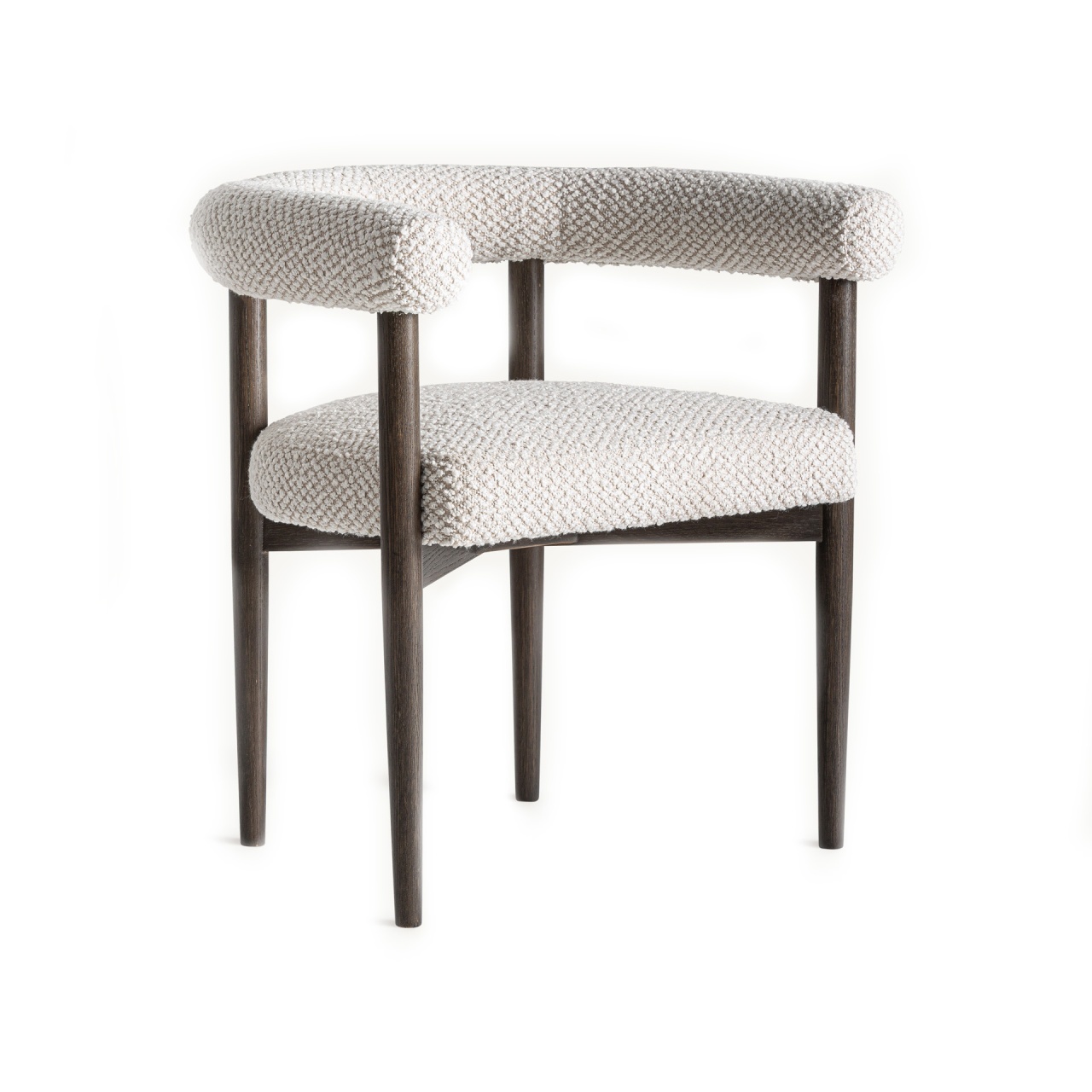 scaun maro Scaun dining maro/gri din lemn Neuffen Vical Home