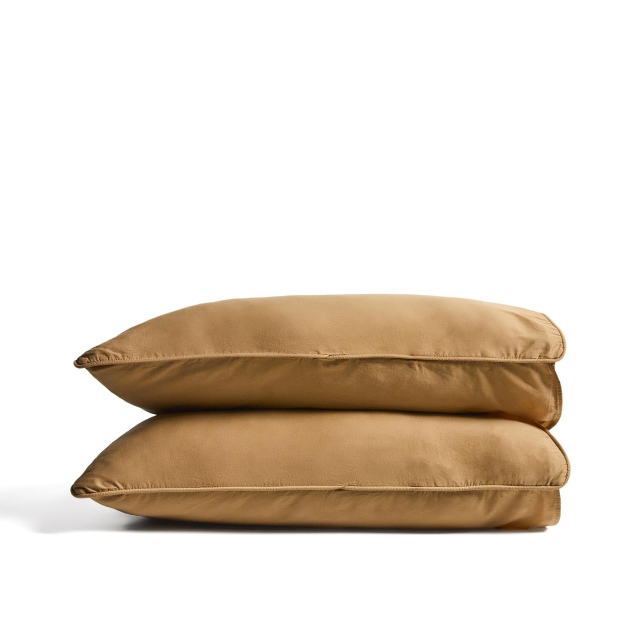 Duvet Covers Set 2 fete de perna maro din bumbac 50x80 cm Sirale Kave Home