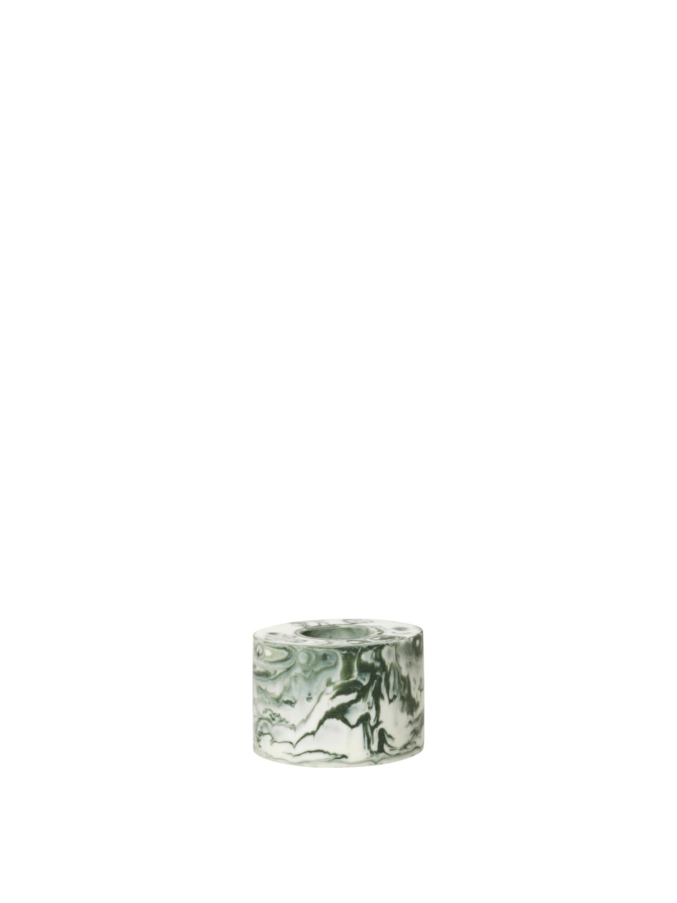 Toothbrush Holders Suport pentru periuta dinti verde/crem din fibre naturale 4x5 cm Mist Ferm Living