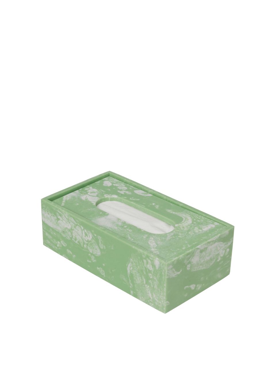 Suport servetele de bucatarie verde din fibre naturale Mist Ferm Living