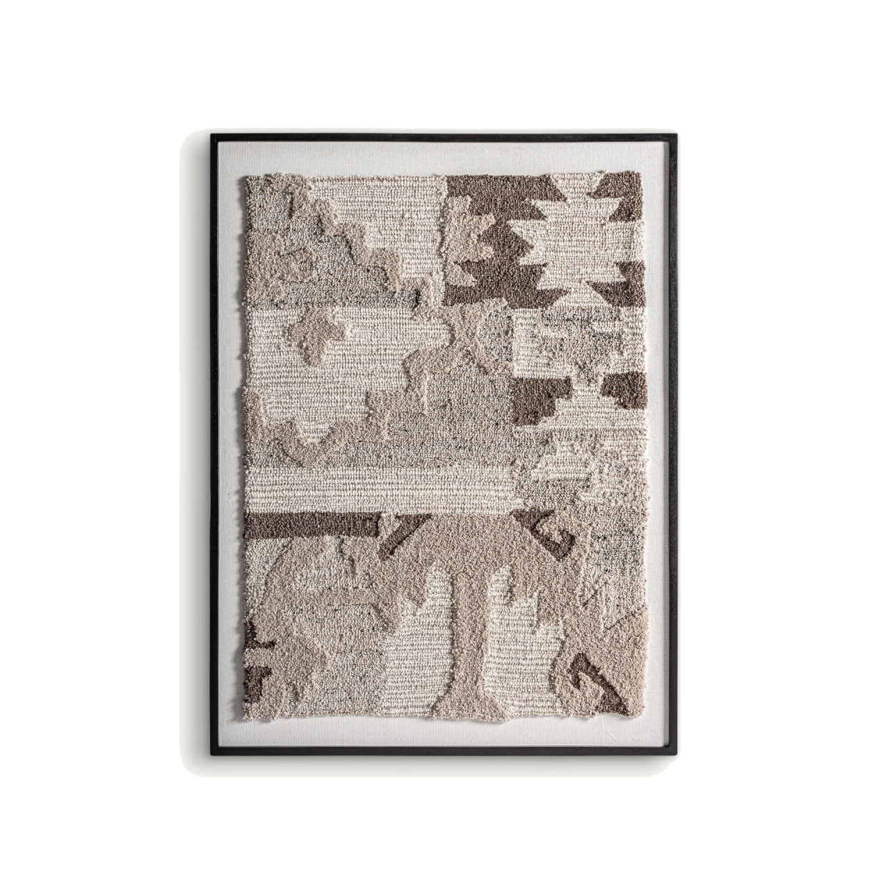 Posters, Prints, & Visual Artwork Tablou crem/maro din bumbac 90x120 cm Ivar Vical Home