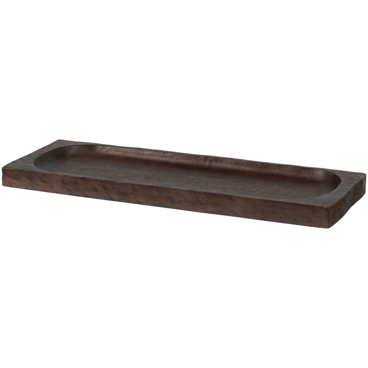 Serveware Tava dreptunghiulara maro din lemn 30x81 cm Josie Woood