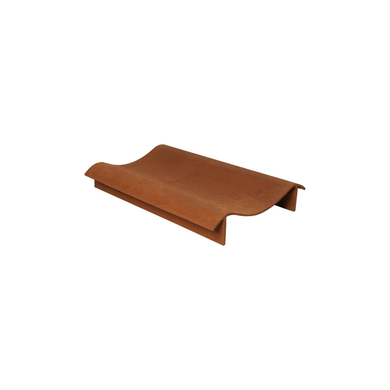 comoda living Vatra foc maro ruginiu din metal Solene Ferm Living