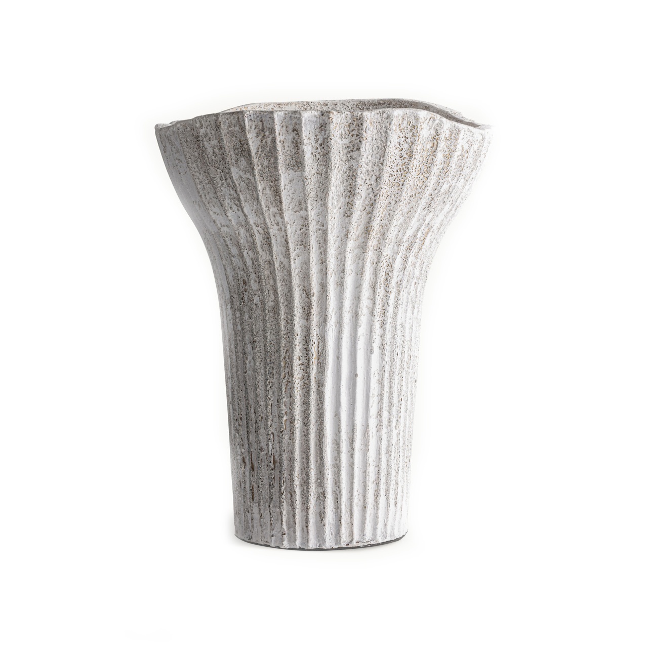 hol Vaza alba din ceramica 44 cm Lumo Vical Home